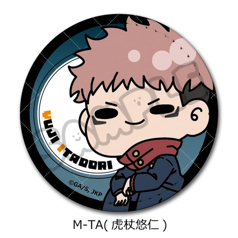 『呪術廻戦 2期』第6弾 レザーバッジ(丸形) M-TA 虎杖悠仁